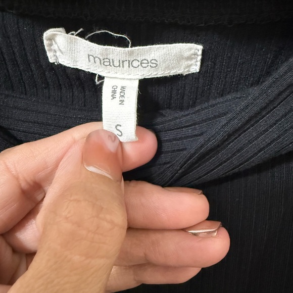 Maurices Classic Black Long Sleeve Dress - Picture 3 of 3